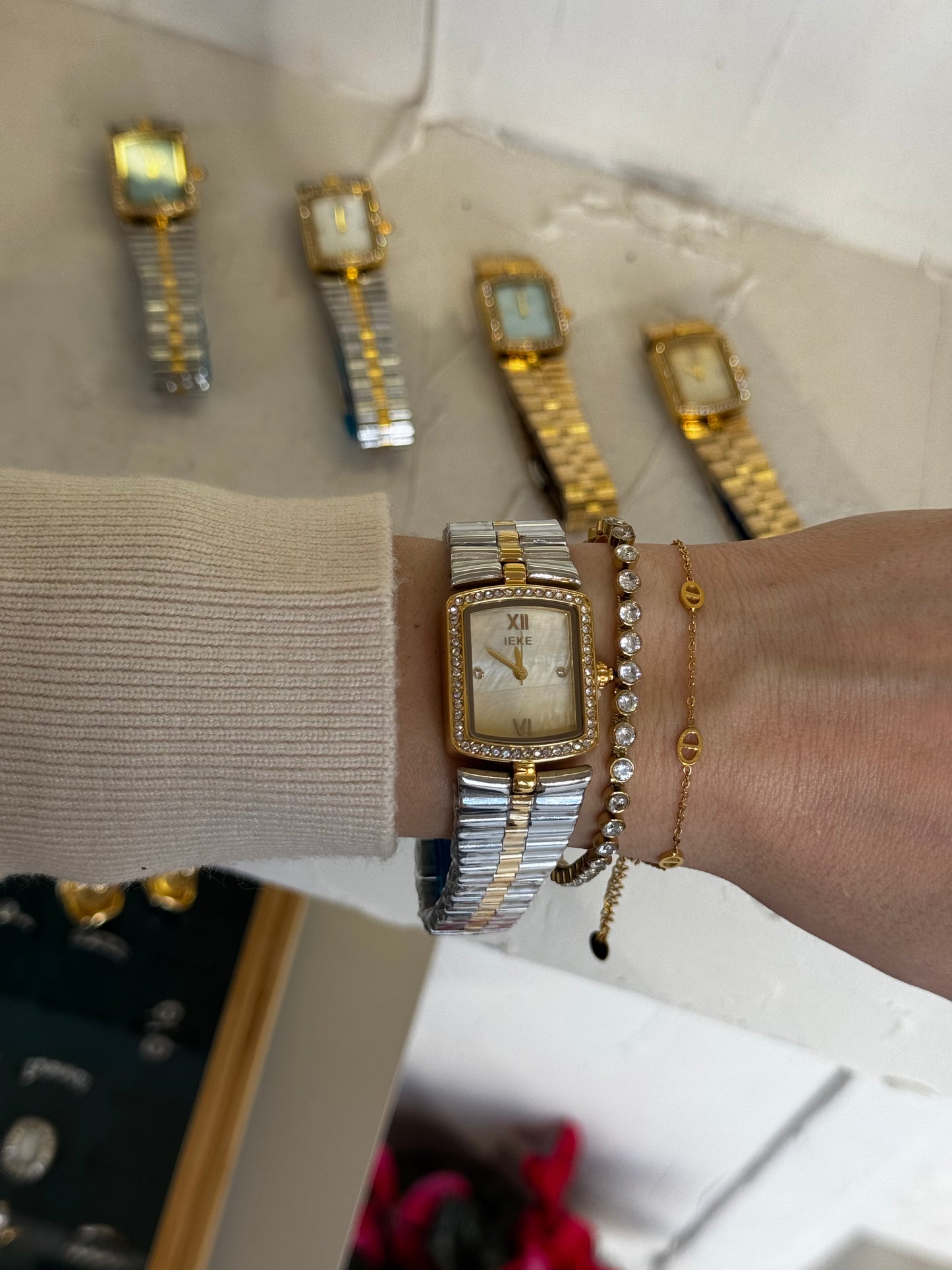 Selini Champagne – αδιάβροχο ρολόι premium stainless steel