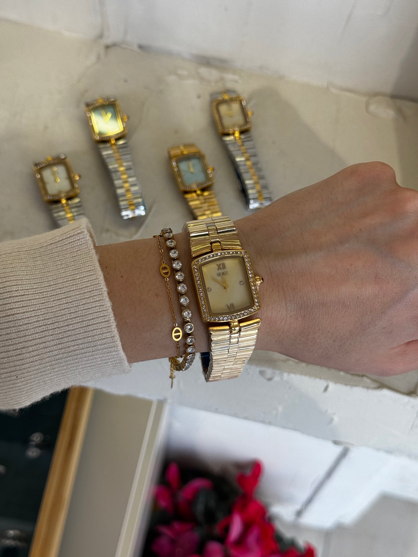 Selini Honey – αδιάβροχο ρολόι premium stainless steel