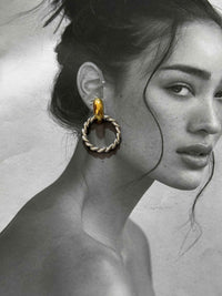 Sienna Twist – σκουλαρίκια stainless steel
