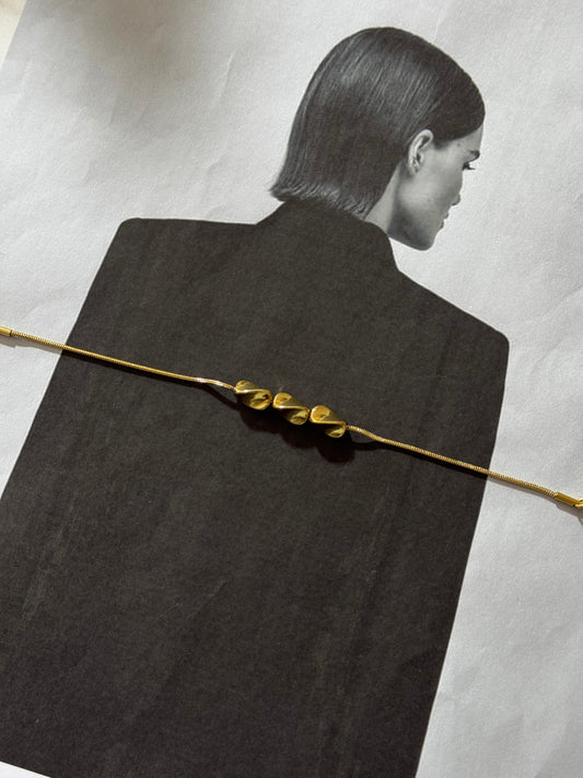 Elowen Twisted – βραχιόλι stainless steel