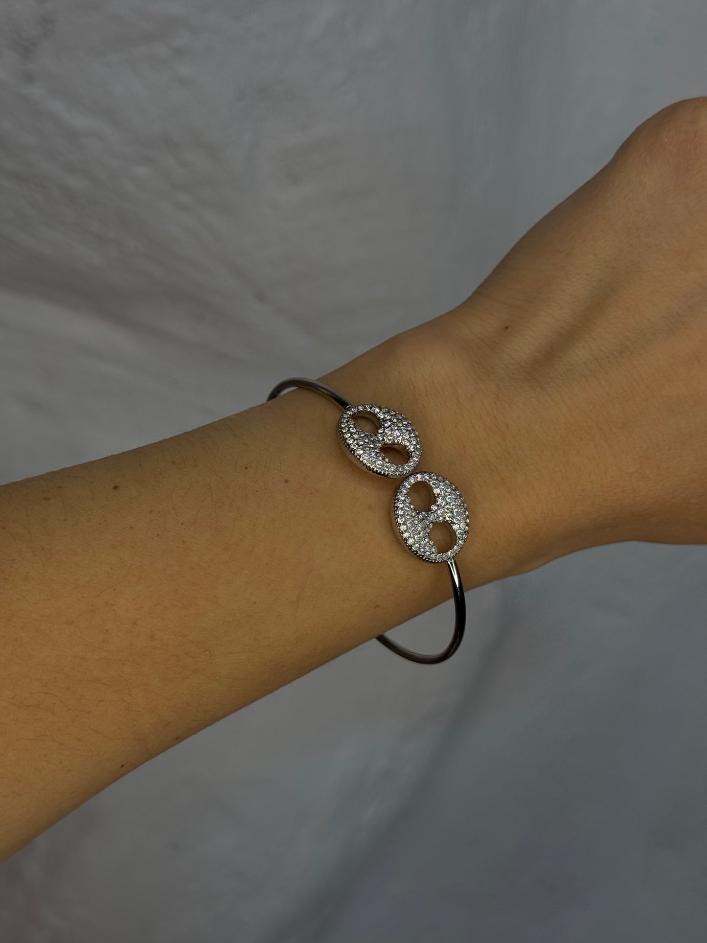 Galaxy Twin - χειροπέδα stainless steel