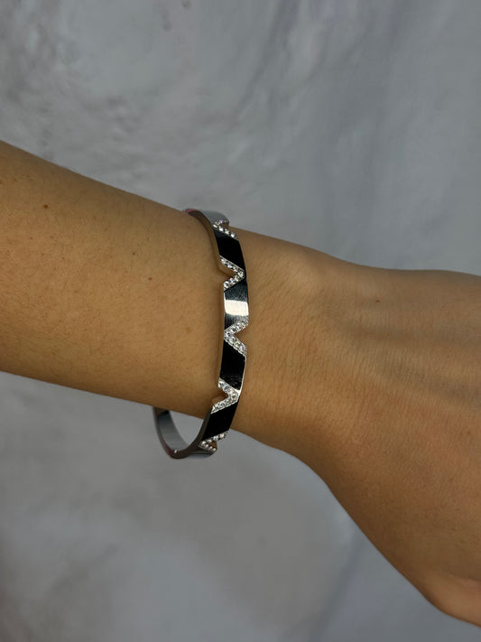 Silver Pulse - Χειροπέδα stainless steel