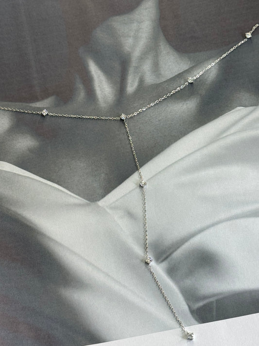 Diamond Flow - κολιέ stainless steel