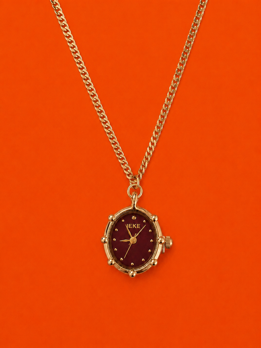 Bordeaux Oval – PREMIUM WATCH | STAINLESS STEEL