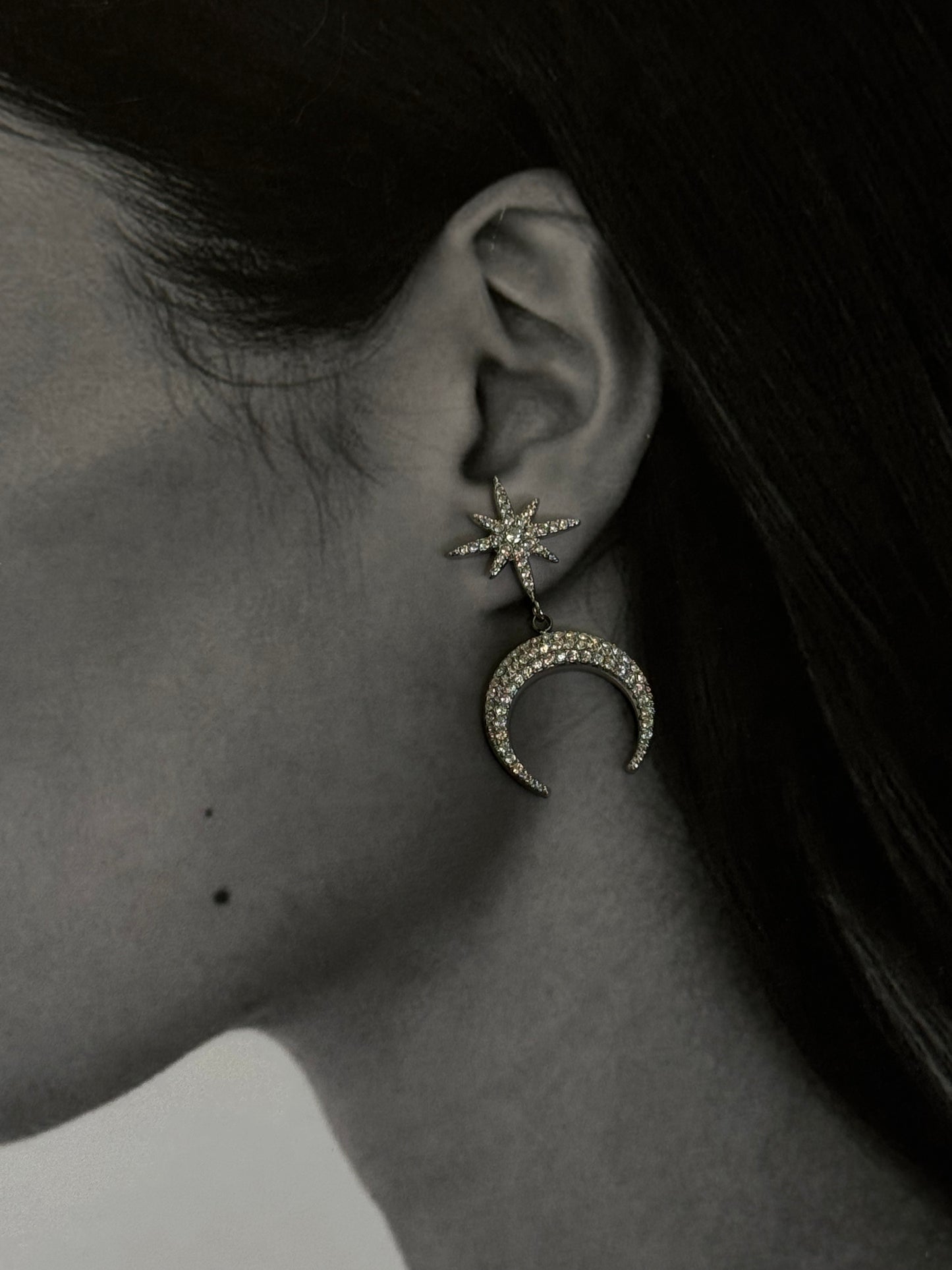 Celestial Glow - σκουλαρίκια stainless steel