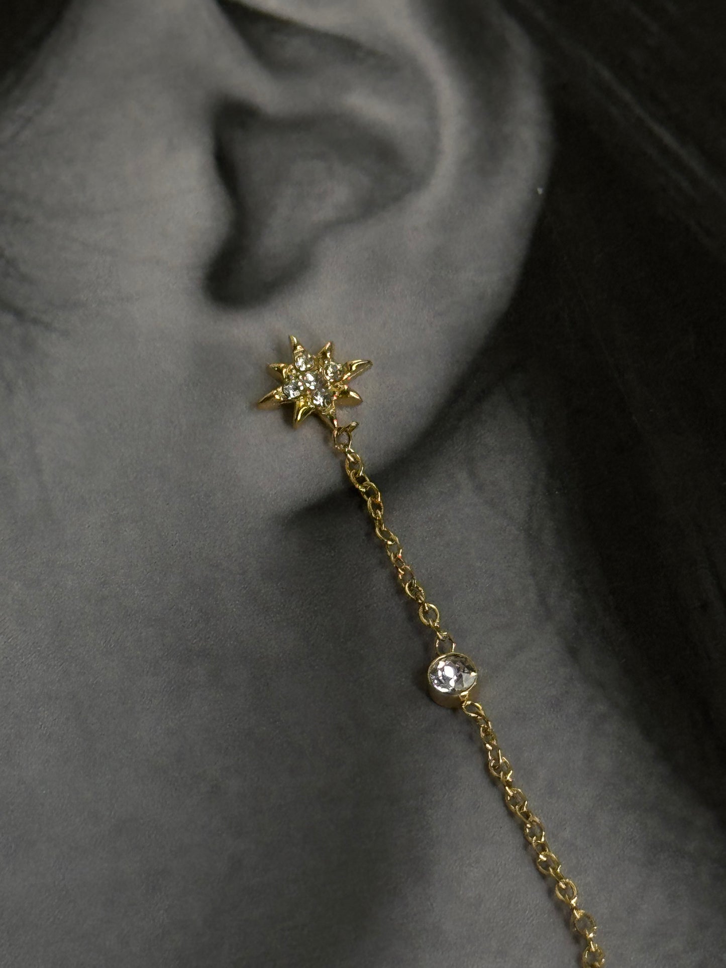 Stellar Drops - σκουλαρίκια stainless steel