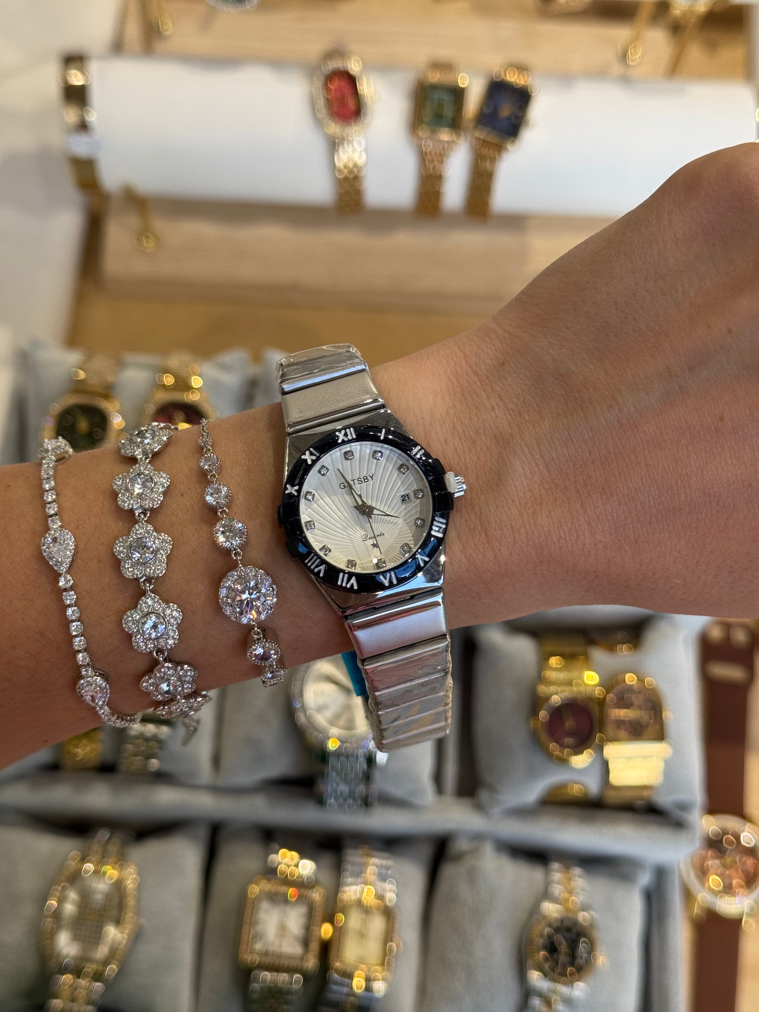 Segovia Crystal – PREMIUM WATCH | STAINLESS STEEL