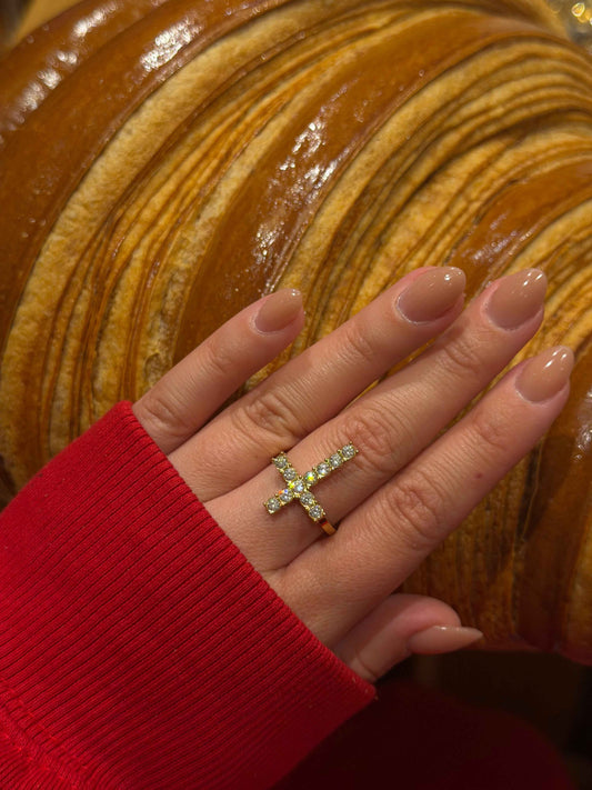 Croix de Lumière – δαχτυλίδι stainless steel