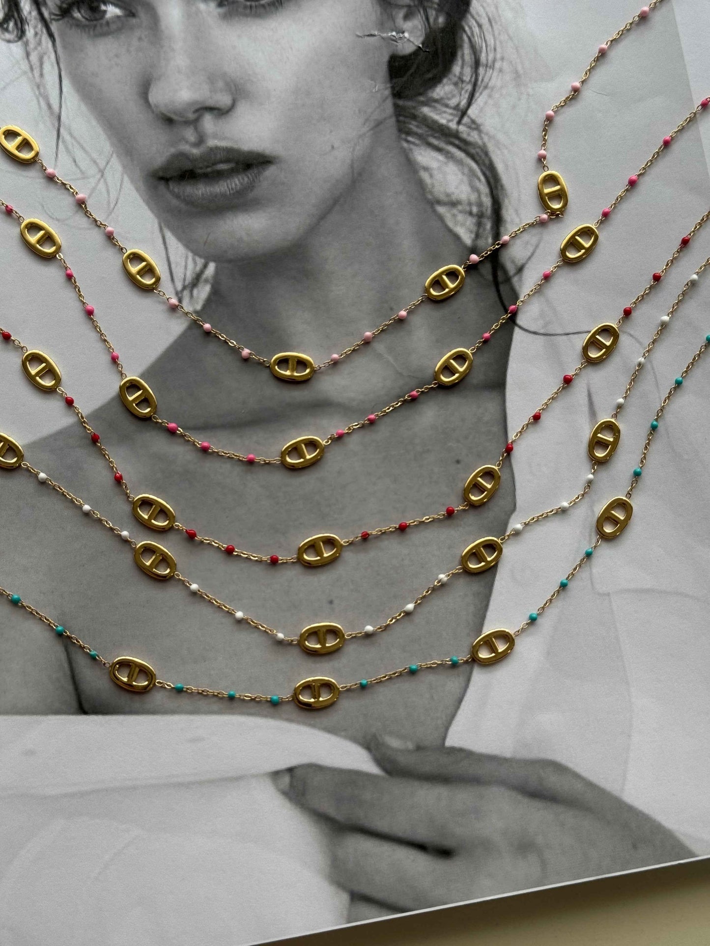 Candy Links – κολιέ stainless steel