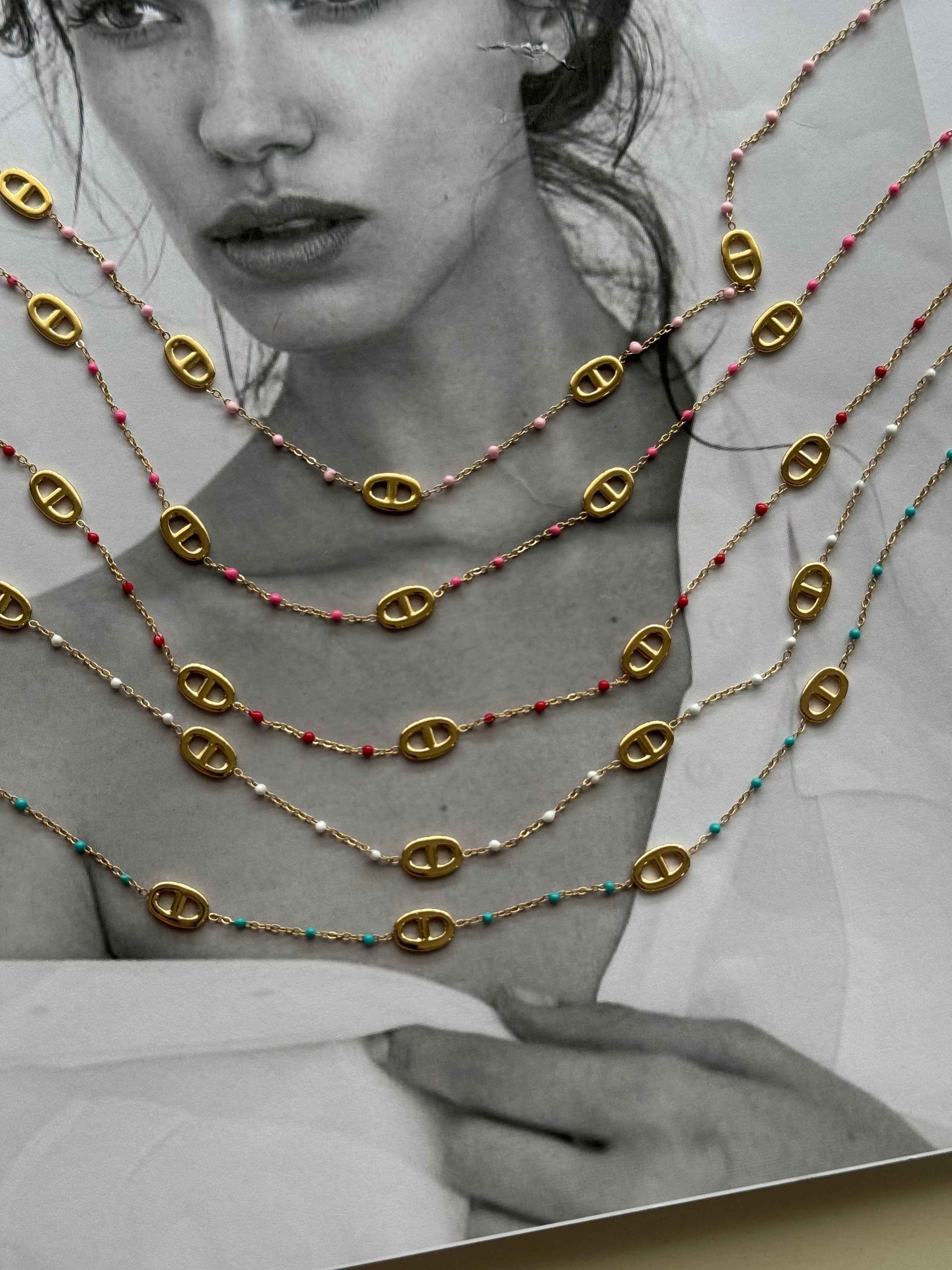 Candy Links – κολιέ stainless steel