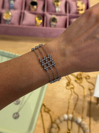 Marianne beaded – stainless steel βραχιόλι