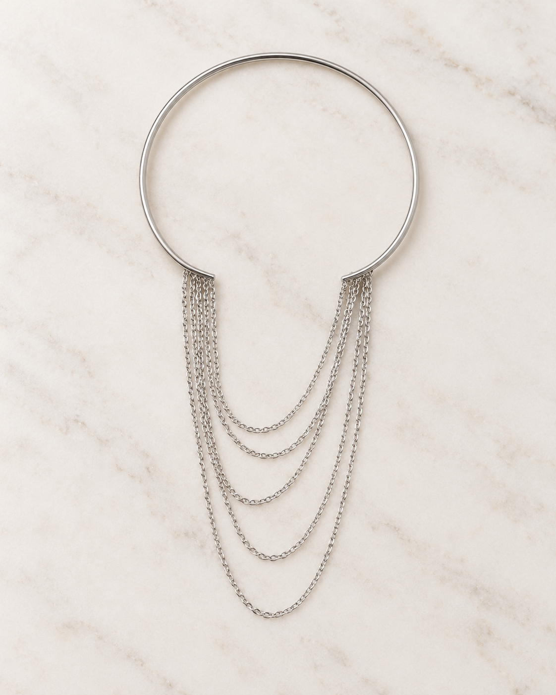 L'ombre drape – stainless steel χειροπέδα