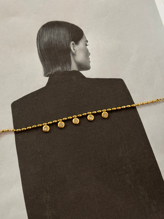 Glinting Drops – βραχιόλι stainless steel