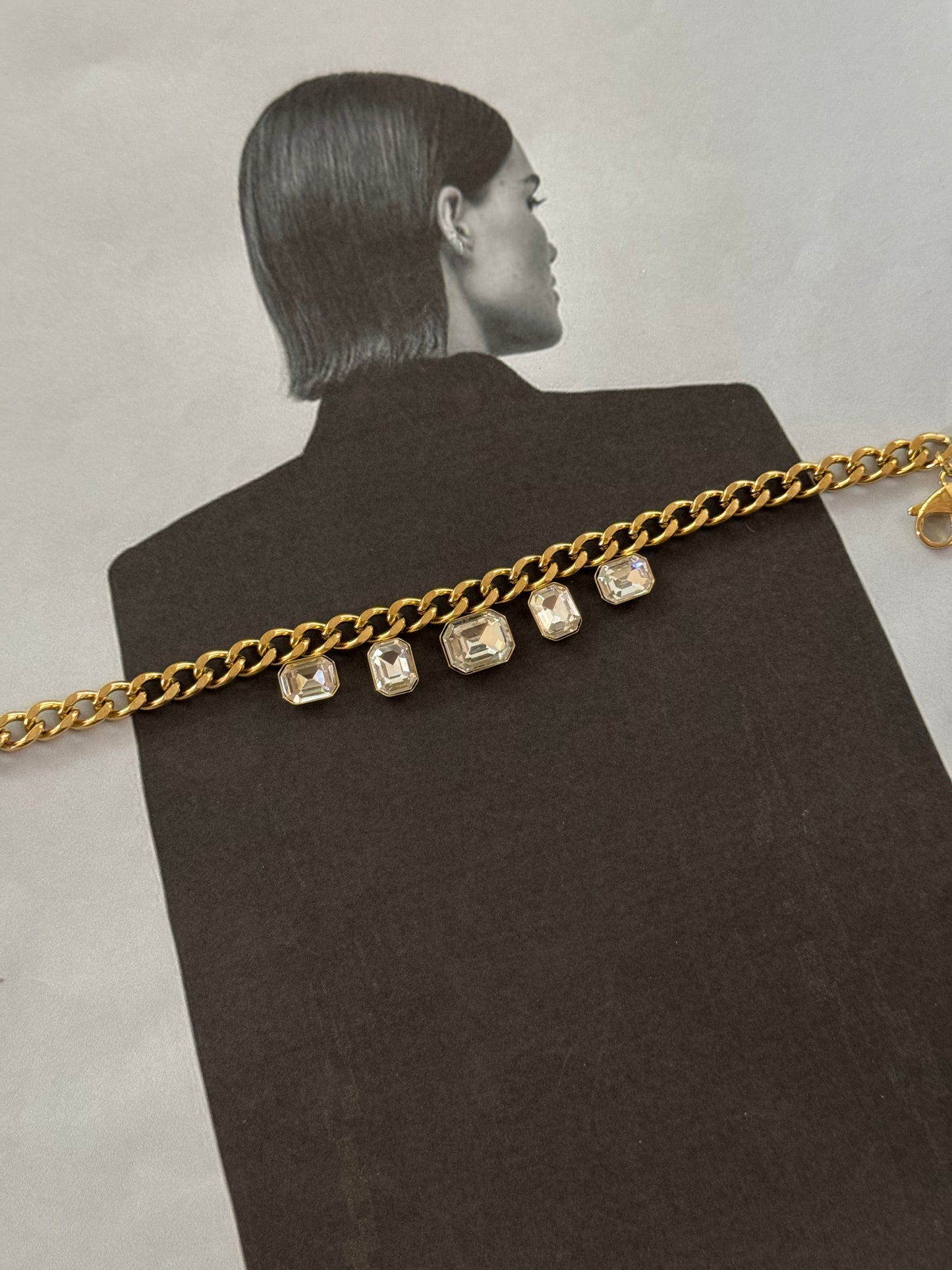 Emerald Gleam – βραχιόλι stainless steel