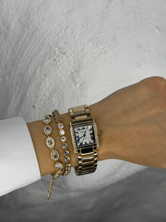 Gold ÉLARA - ρολόι stainless steel