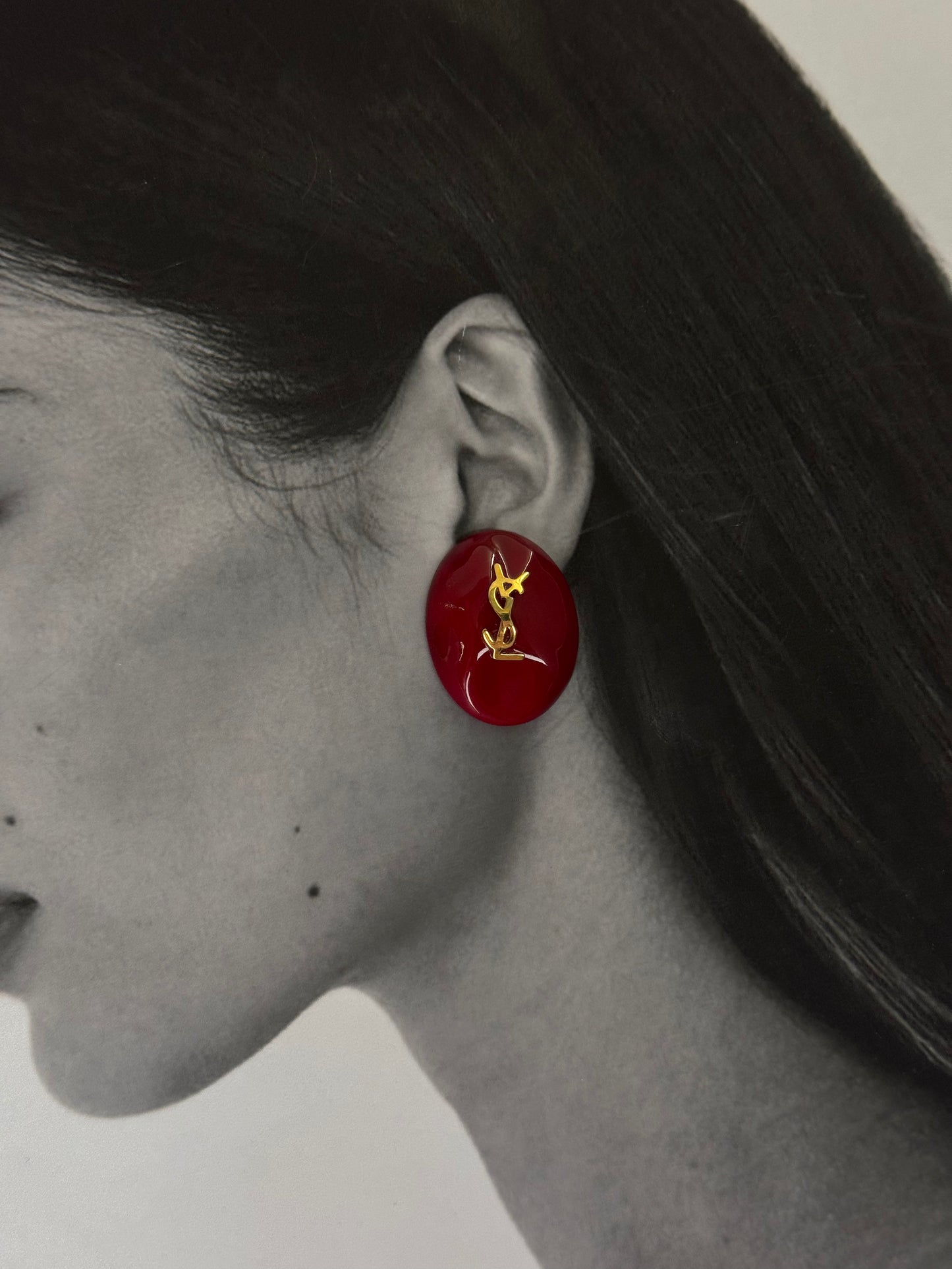 LUNAR ESSENCE-σκουλαρίκια από ανθεκτικό ορείχαλκο