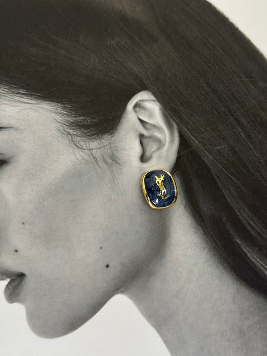 AURA SIGNET-σκουλαρίκια από ανθεκτικό ορείχαλκο