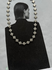 velours d'argent – stainless steel κολιέ