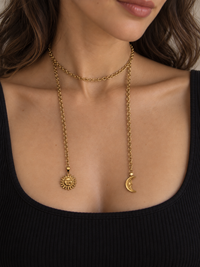 Luna-Sol – Stainless Steel κολιέ