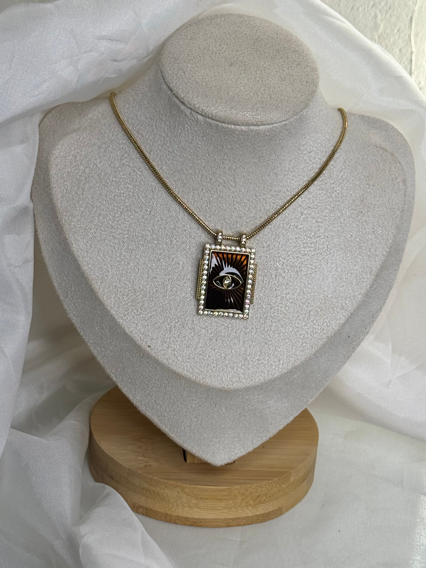 EYE OF AURUM — Κολιέ Stainless Steel