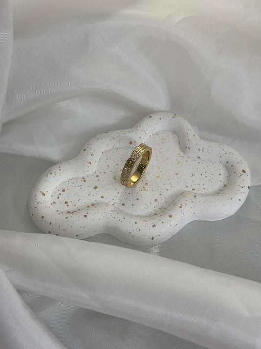 Golden Eternity - σκουλαρίκια stainless steel