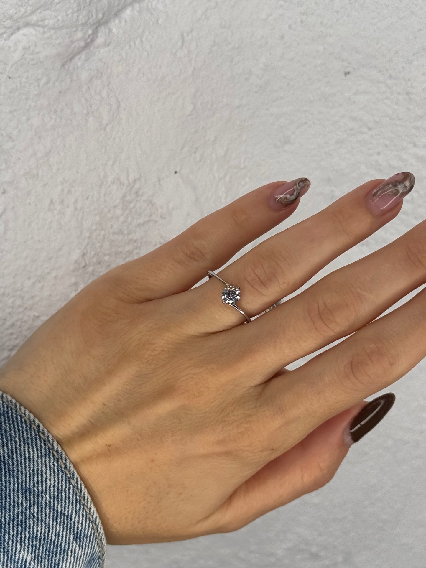 Solo Shine Silver- δαχτυλίδι stainless steel