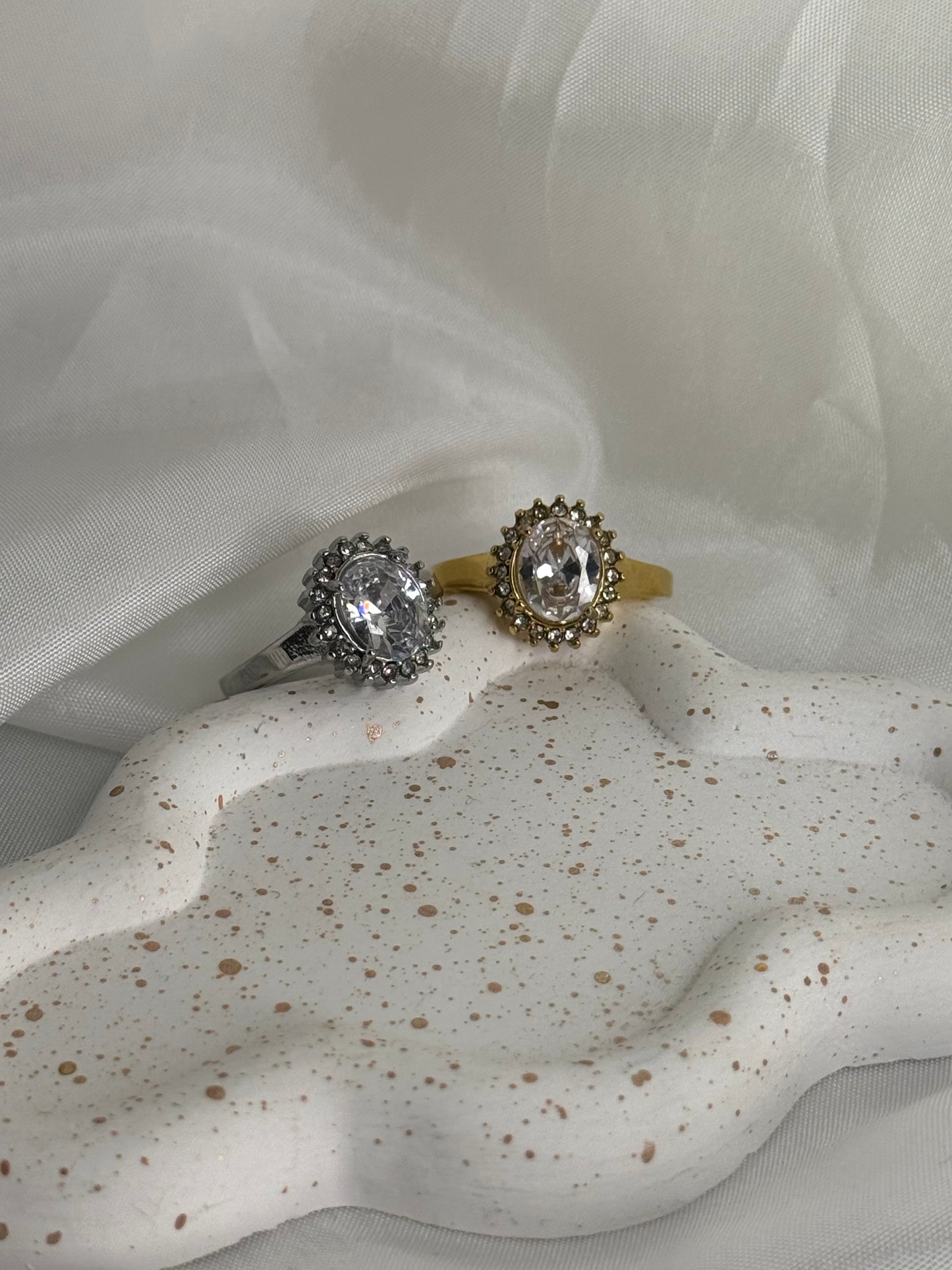 Royal Glow Silver-δαχτυλίδι stainless steel