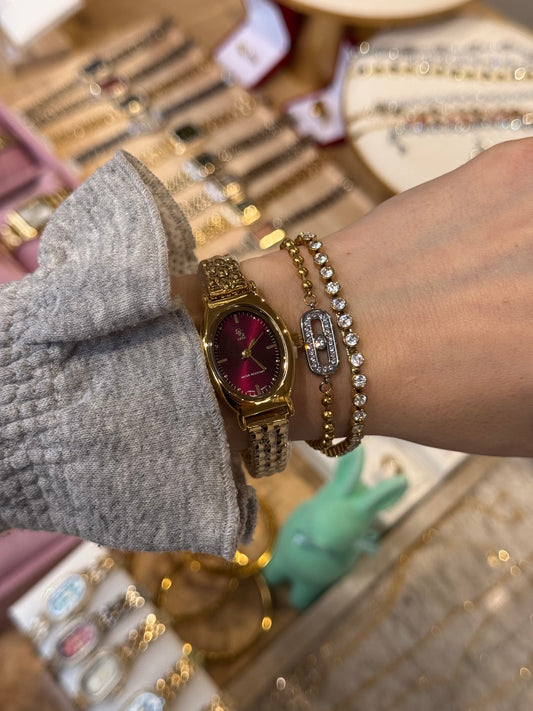 Artemis Plum - Ρολόι Stainless Steel