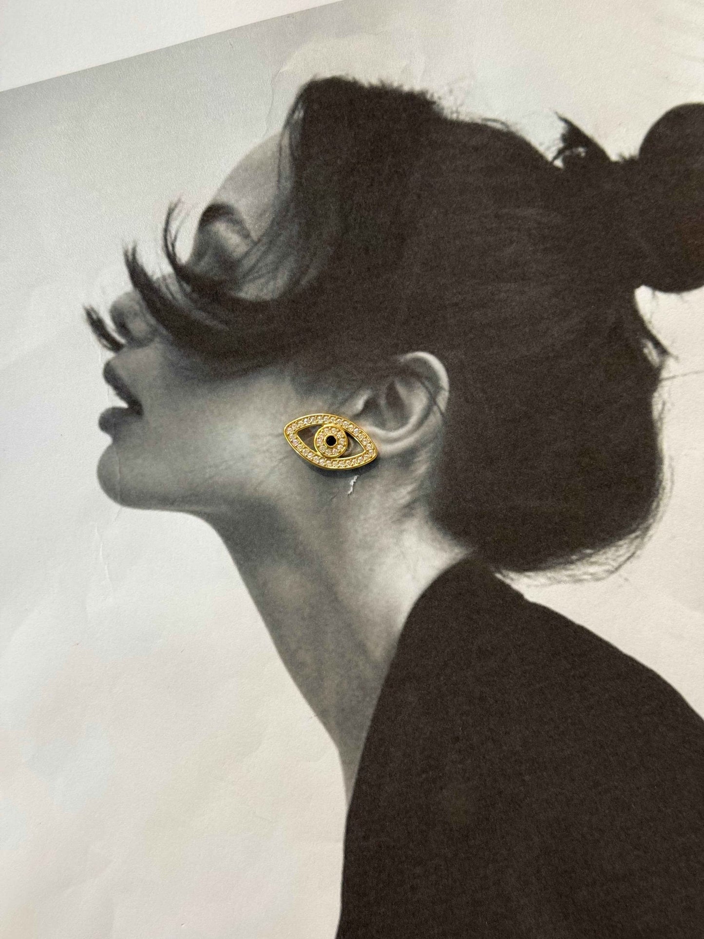Eye Studs - Σκουλαρίκια Stainless Steel