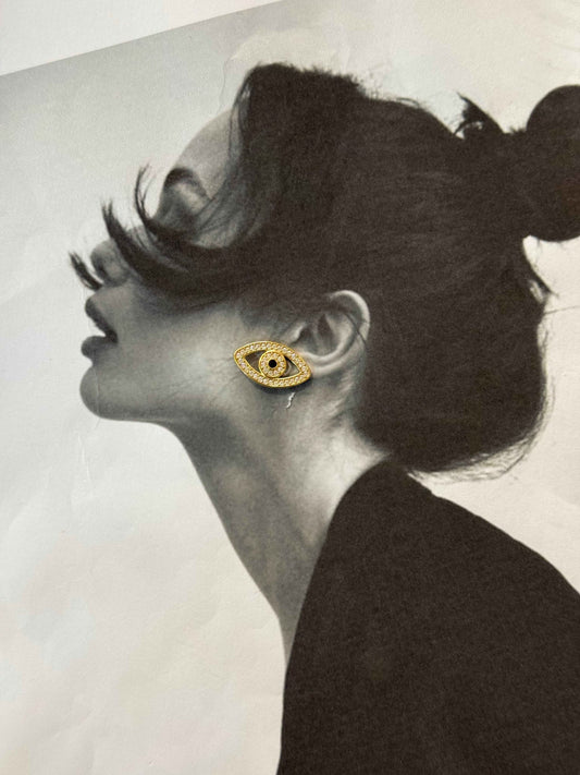 Eye Studs - Σκουλαρίκια Stainless Steel