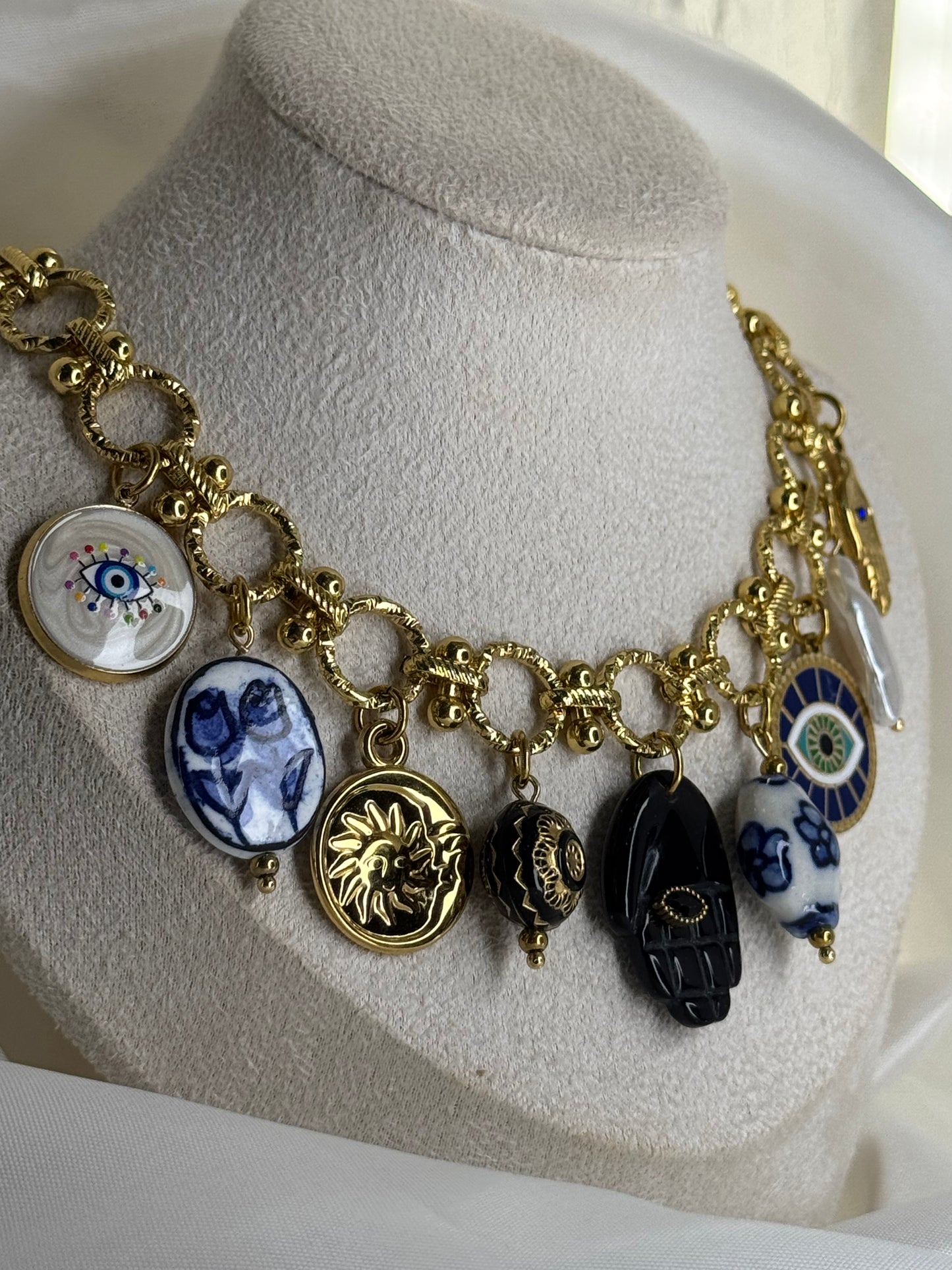 Boho Amulet — Κολιέ Stainless Steel