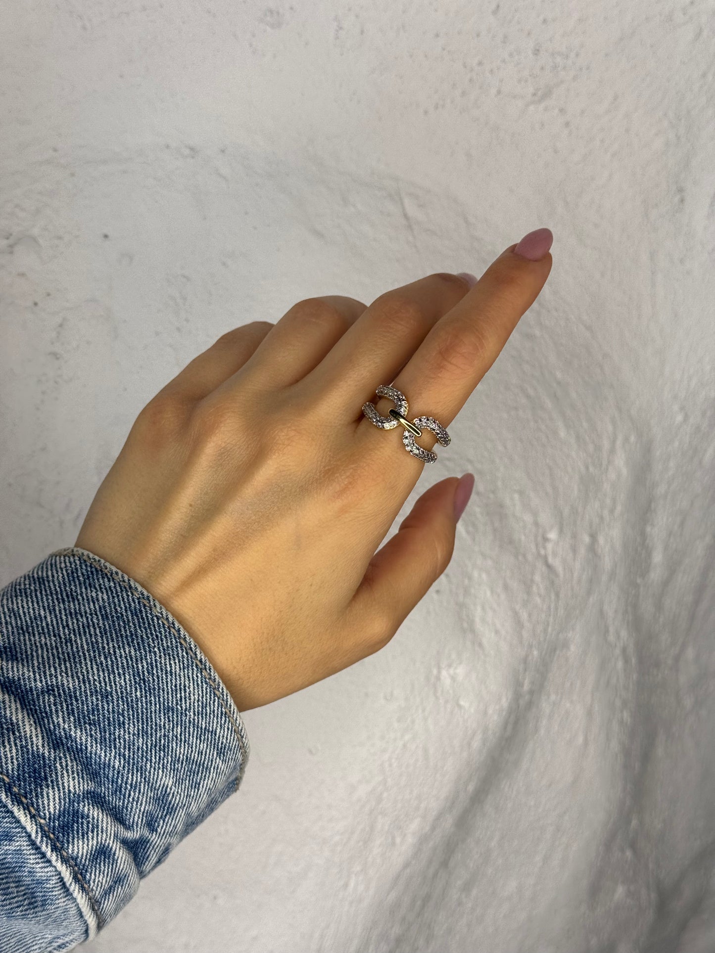 Auric Axis-δαχτυλίδι από ανθεκτικό ορείχαλκο