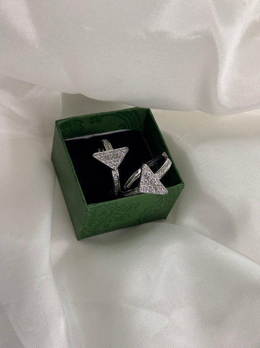 Luna Arrow- σκουλαρίκια stainless steel