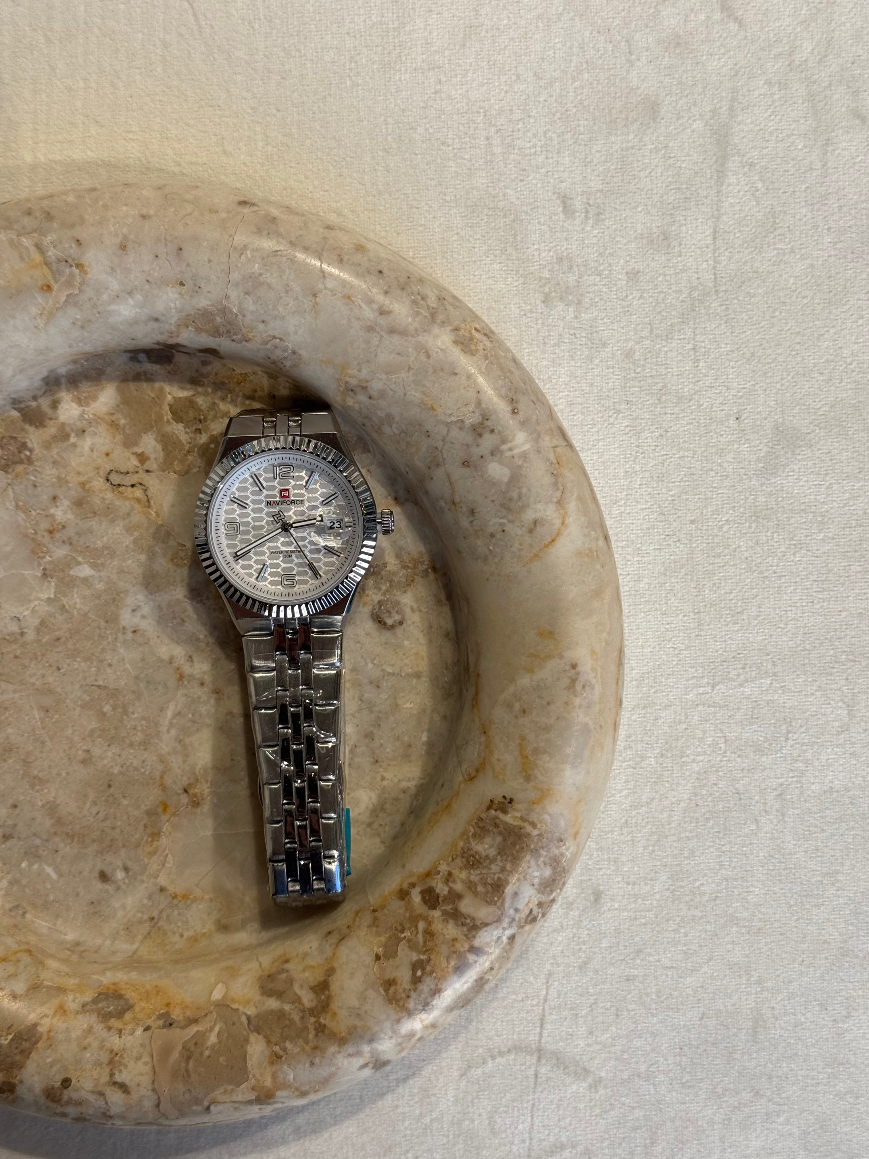 Jubilee Chronograph Silver - PREMIUM WATCH | STAINLESS STEEL