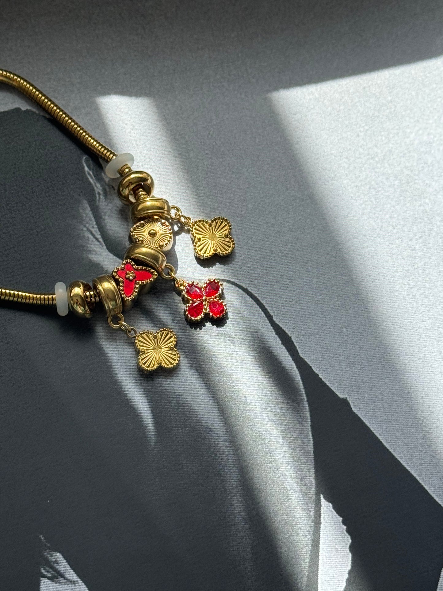 Butterfly Clover – Βραχιόλι Stainless Steel