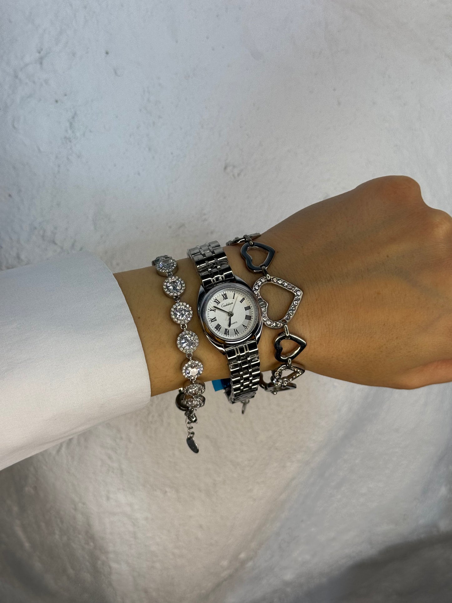 AURA DE PARIS – αδιάβροχο ρολόι premium stainless steel