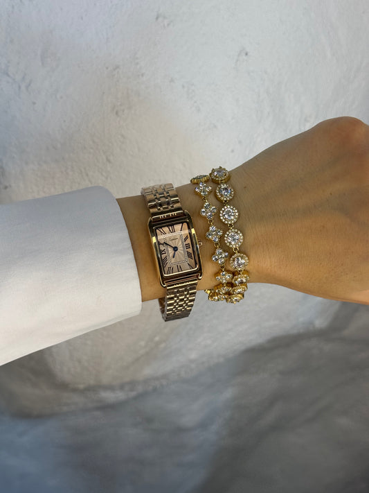 BRILLANCE DORÉE – αδιάβροχο premium ρολόι stainless steel