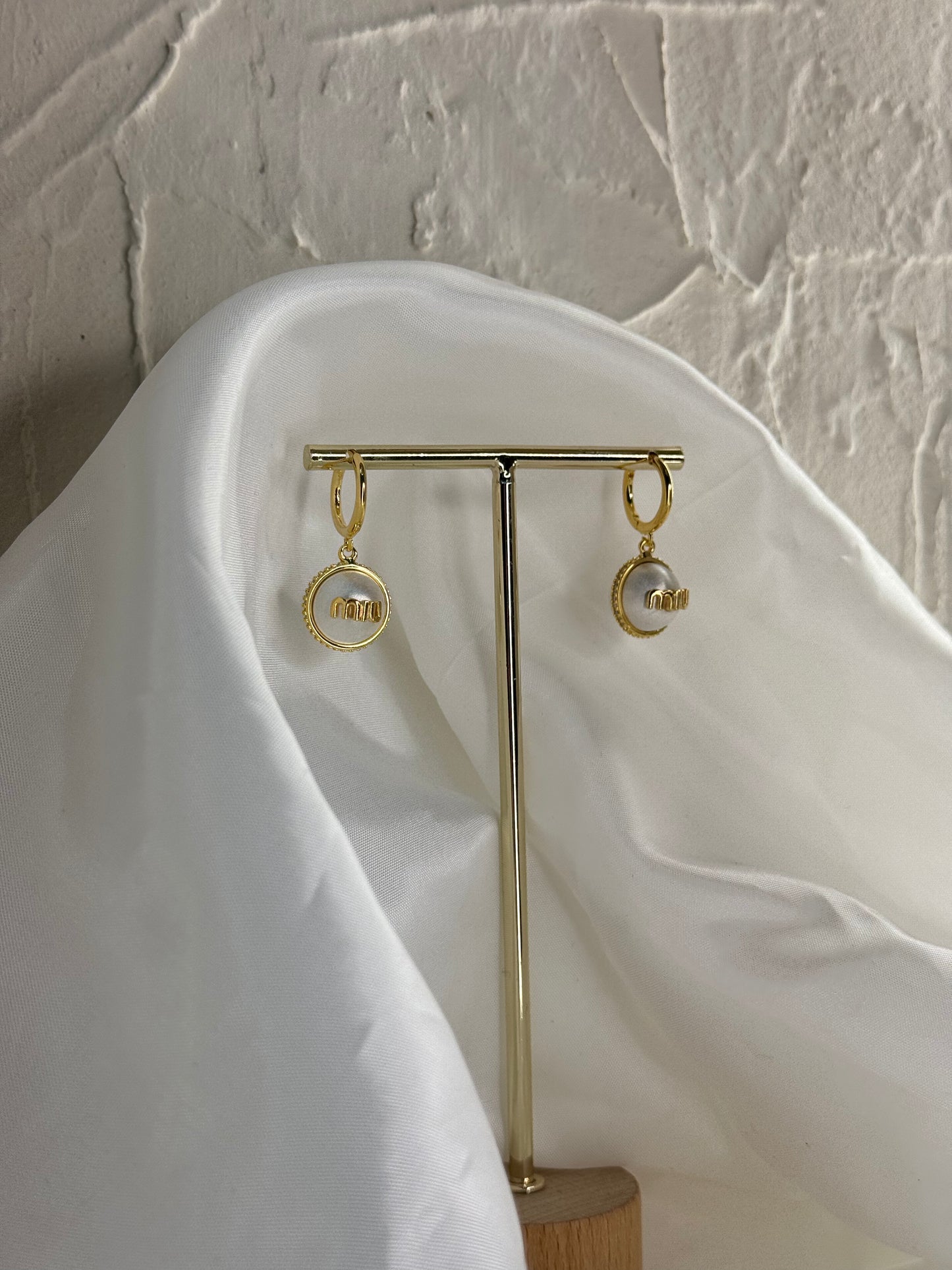 Serene Balance – σκουλαρίκια από ανθεκτικό ορείχαλκο