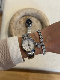 Maison Circular White | PREMIUM WATCH | STAINLESS STEEL