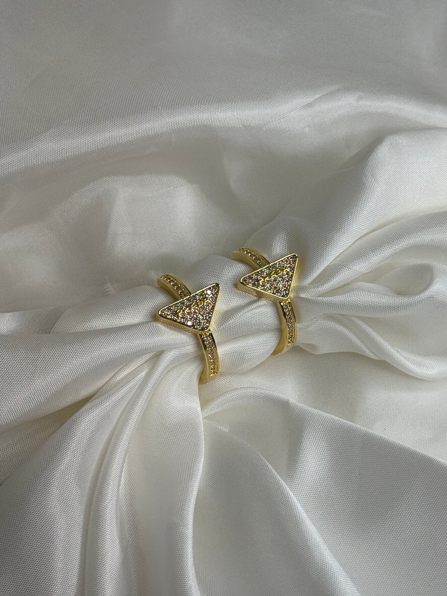 Luna Arrow- σκουλαρίκια stainless steel