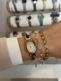 Champagne Animal Print | PREMIUM WATCH | STAINLESS STEEL