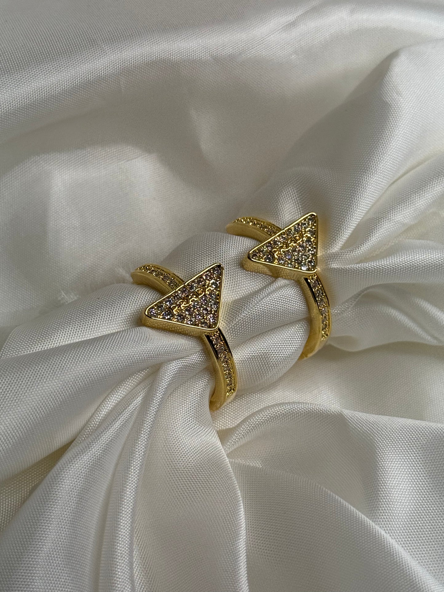 Luna Arrow- σκουλαρίκια stainless steel