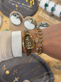 Teardrop Animal Print | PREMIUM WATCH | STAINLESS STEEL