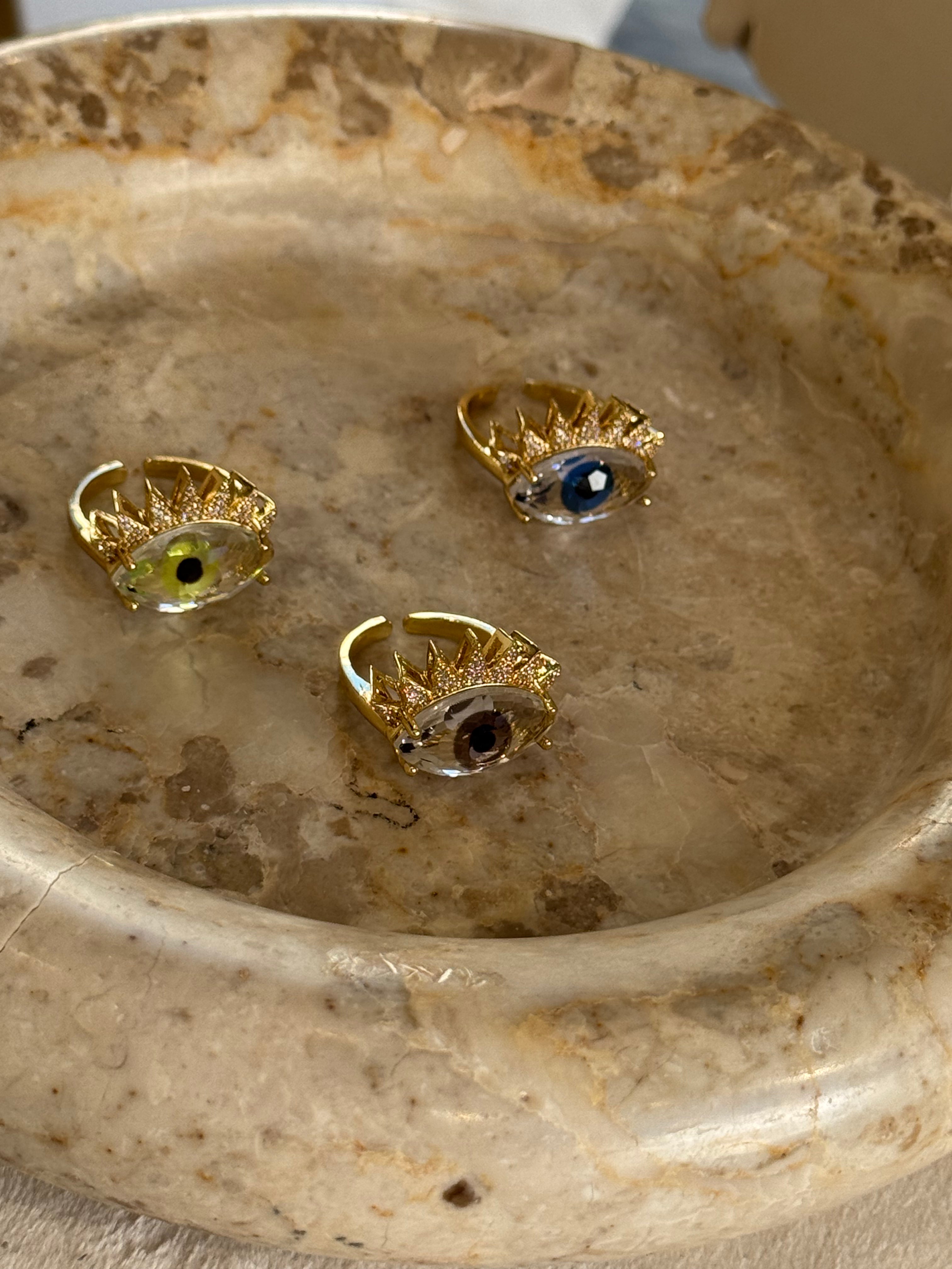 Amulet Rays - δαχτυλίδι ανθεκτικός ορειχάλκος