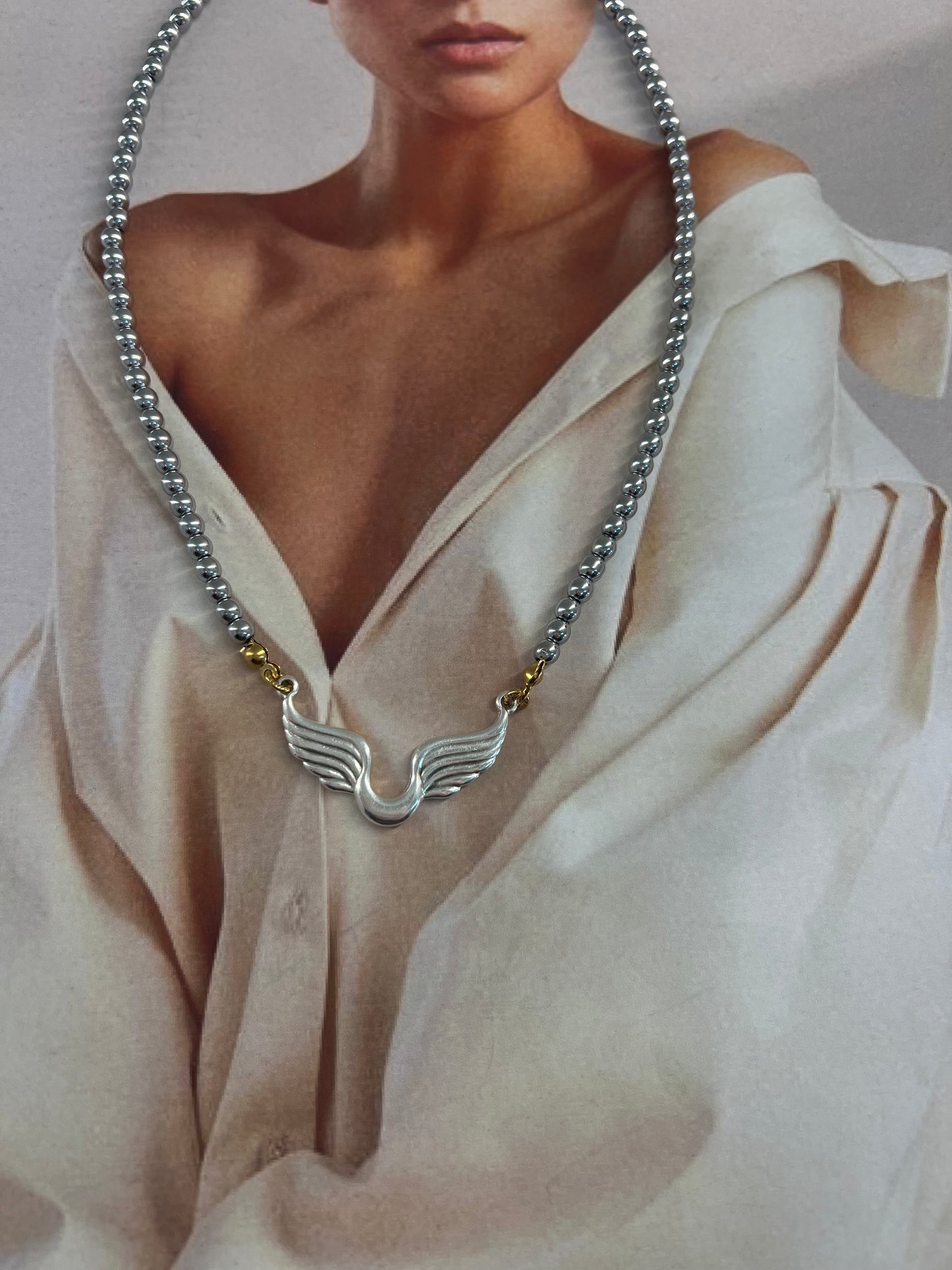 Silver Wings – Χειροποίητα κοσμήματα by Pnoe