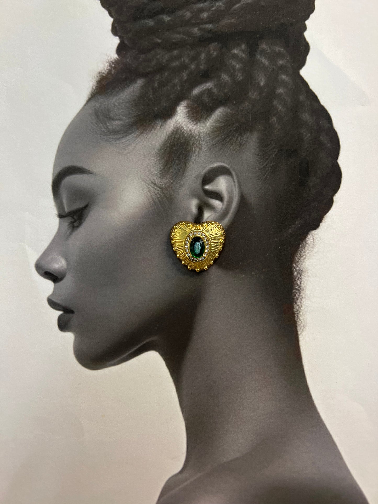 Coeur de Lumière – σκουλαρίκια stainless steel