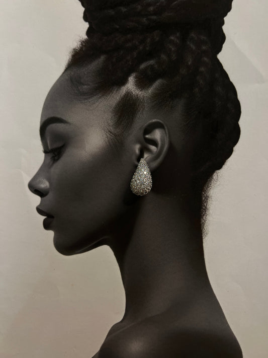 Celeste Drop – Σκουλαρίκια από ανθεκτικό ορείχαλκο