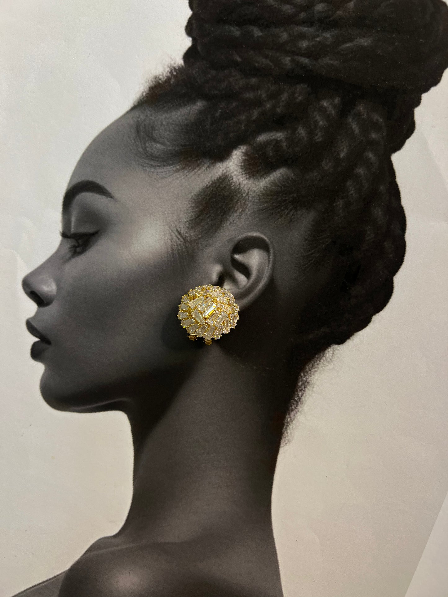 Aurora Cluster – Σκουλαρίκια απο ανθεκτικό ορείχαλκο