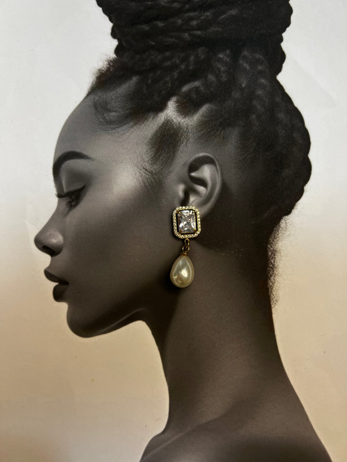 Audrey Pearl – Σκουλαρίκια Stainless Steel