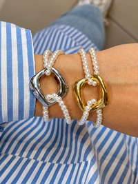 Illusion Pearl - βραχιόλι stainless steel